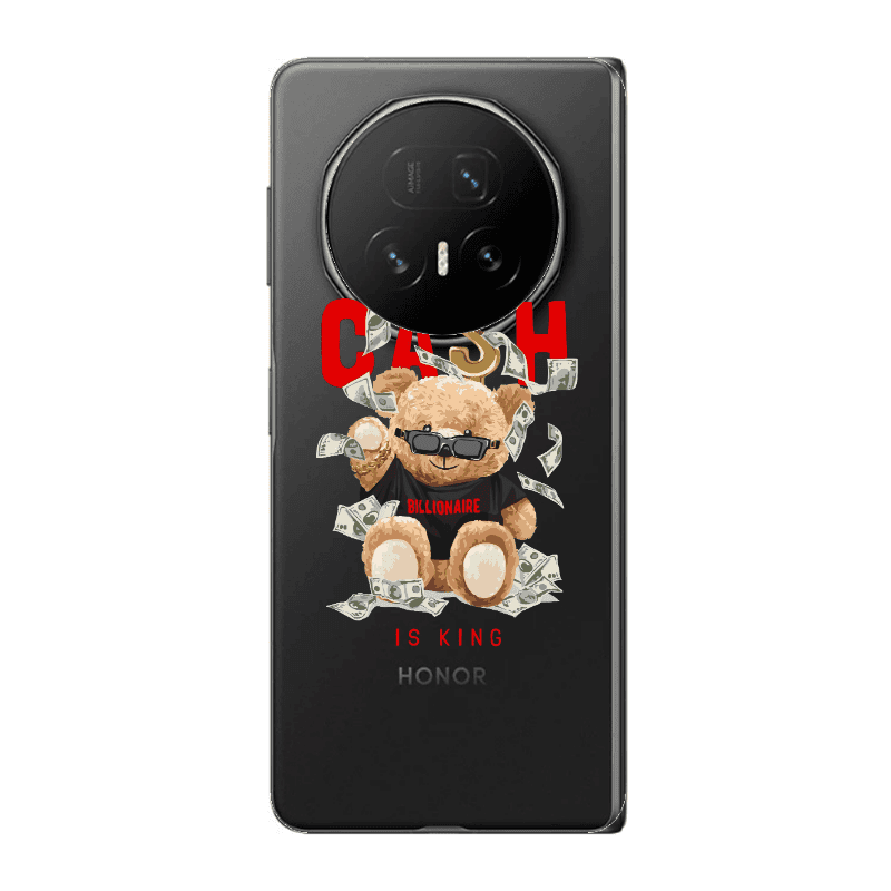 Honor Magic V5 Cash is king Transparent Silicone TPU Θήκη